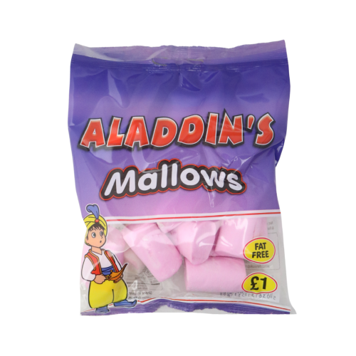 pink and white mallows 