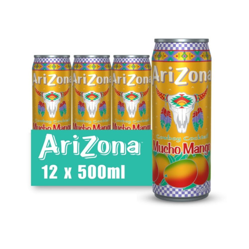 Arizona Mucho Mango Cans 12x500ml