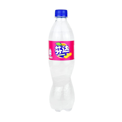 Fanta Peach Flavour Fizzy Drink Bottles 12x500ml