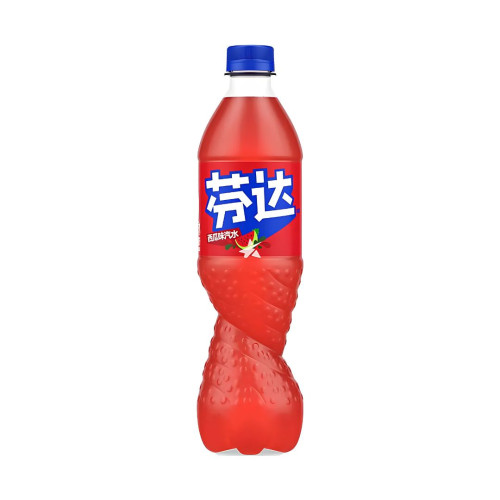 Fanta Watermelon Flavour Fizzy Drink Bottles 12x500ml