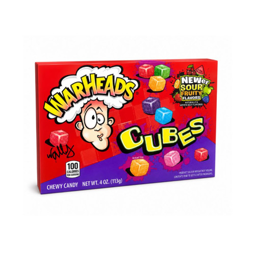 Warheads Chewy Cubes Theatre Box 12x113g