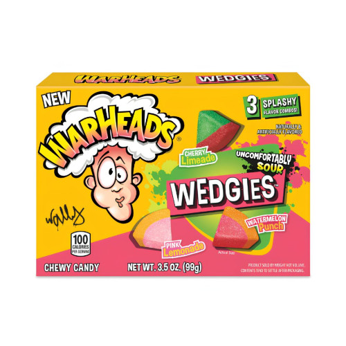 Warheads Wedgies Theatre Box 12x99g