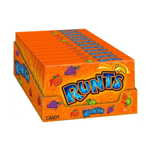Runts Fruit Candy Theatre Box 12x142g