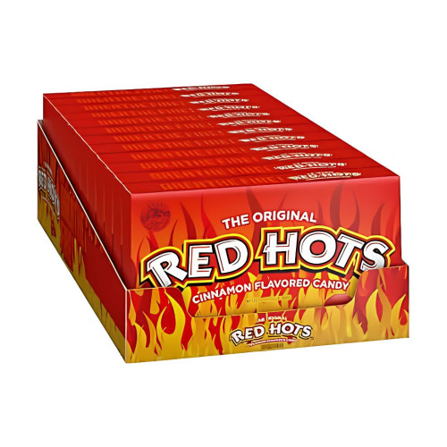 Red Hots Original Cinnamon Candy Theatre Box 12x156g