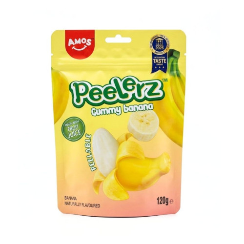 Amos Peelerz Banana Peg Bag 12x120g