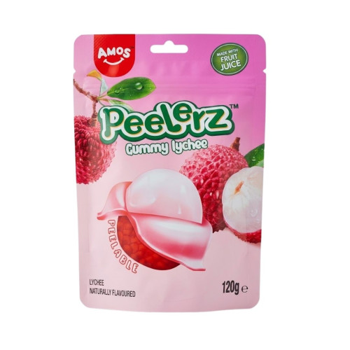 Amos Peelerz Lychee Peg Bag 12x120g