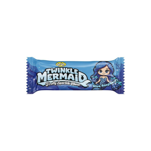 American Continental Blue Raspberry Twinkle Mermaid Chew Bars 24x30g
