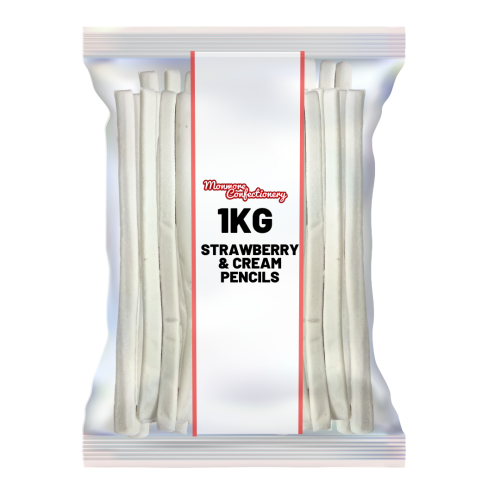 Strawberry and Cream Pencils 1kg