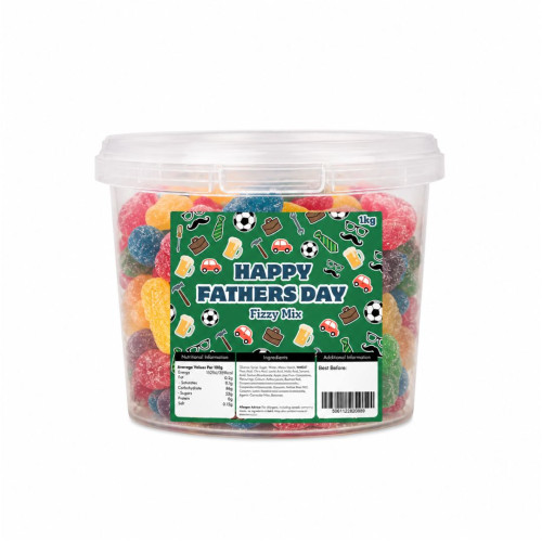 Fathers Day Fizzy Mix Bucket 1kg