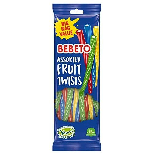 Bebeto Twisted Fruity Pencils &Atilde;&Acirc;&pound;1 PMP 12x200g