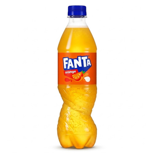 Fanta Orange Flavour Fizzy Drink 12x500ml