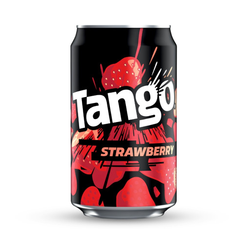 Tango Strawberry Flavour Fizzy Drink 24x330ml
