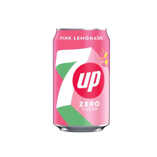 7UP Sug Free Pink Lemonade 24x330ml