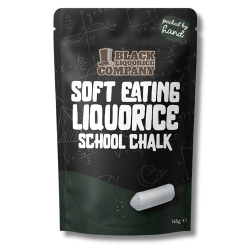 Black Liquorice Company School Chalk 6x165g