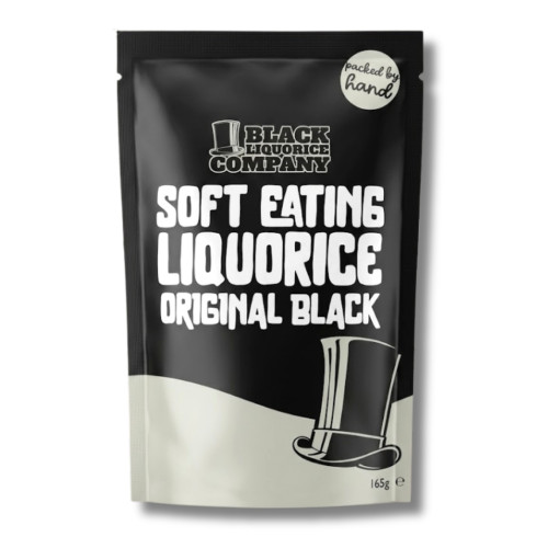 Black Liquorice Company Soft Eating Black Liquorice 6x165g