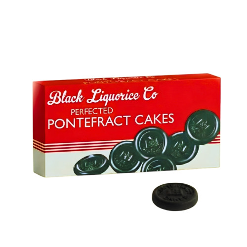 Black Liquorice Company Pontefract Cakes Box 6x125g