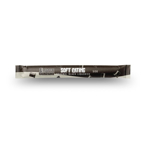 Black Liquorice Company Soft Eating Black Liquorice Stick 24x50g
