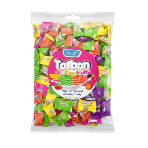 Yummys Tatbon Fruity Filled Hard Candy 1kg