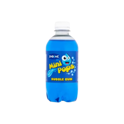 Zodiac Bubblegum Mini Pops Bottles 12x330ml