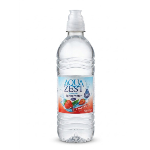 AquaZest Still Strawberry 12x500ml