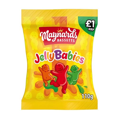 Maynards Jelly Babies PMP &Acirc;&pound;1 10x110g
