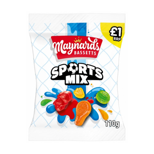Maynards Sports Mix &Acirc;&pound;1 10x110g