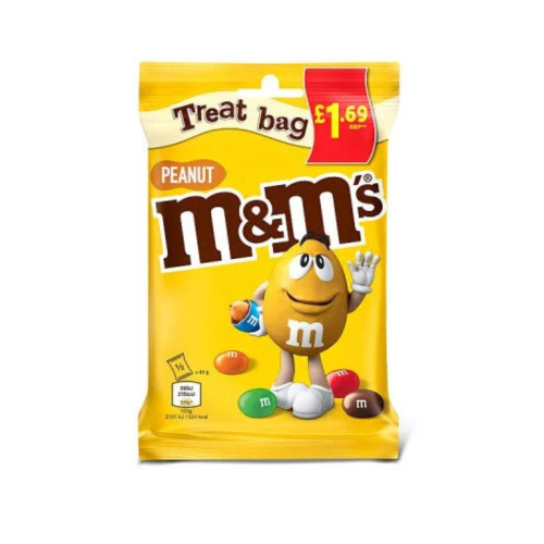 M&M Peanut Treat Bag &Acirc;&pound;1.69 PMP 16x82g
