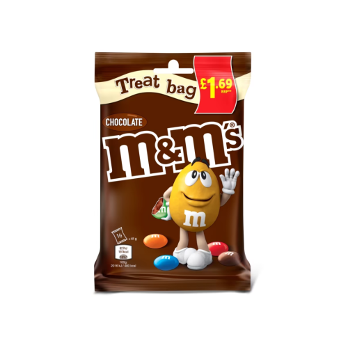 M&M Milk Chocolate Treat Bag &Acirc;&pound;1.69 PMP 16x82g