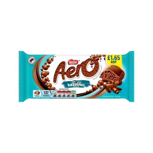 Nestle Aero Choco Hazelnut Sharing Bar 15x90g &Acirc;&pound;1.65 PMP