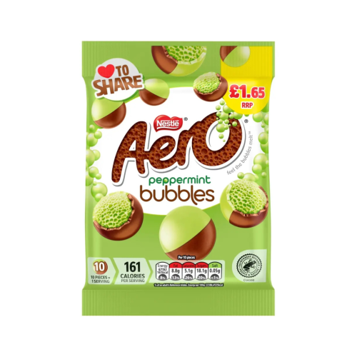 Nestle Aero Peppermint Bubbles Bag 12x80g &Acirc;&pound;1.65 PMP