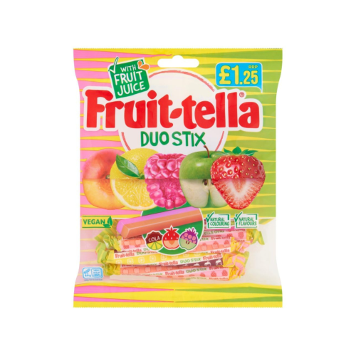 Fruittella Duo Stix PMP &Acirc;&pound;1.25 12 X 135g