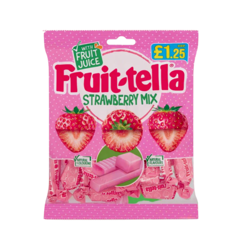 Fruittella Simply Strawberry PMP &Acirc;&pound;1.25 12 X 135g