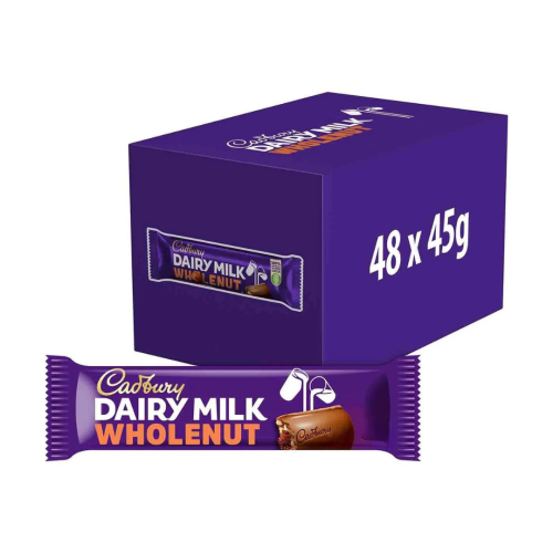 Cadbury Dairy Milk Wholenut 48x45g