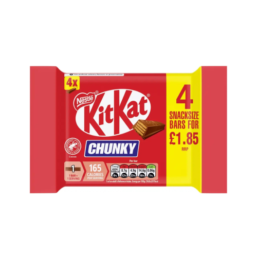 Nestle Kit Kat Chunky Multipack 24x(4x32g) &Acirc;&pound;1.85 PMP
