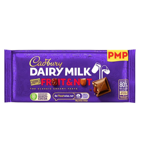 Cadbury Fruit & Nut 22X95g PMP &Acirc;&pound;1.75