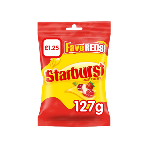 Starburst Fave Red