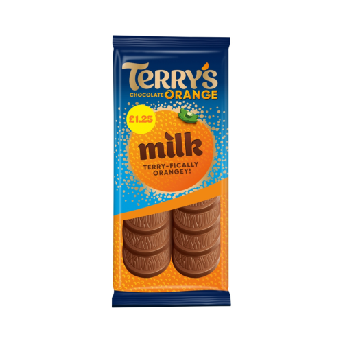 Terrys Milk Chocolate Orange Block &Acirc;&pound;1.50 PMP 20x90g