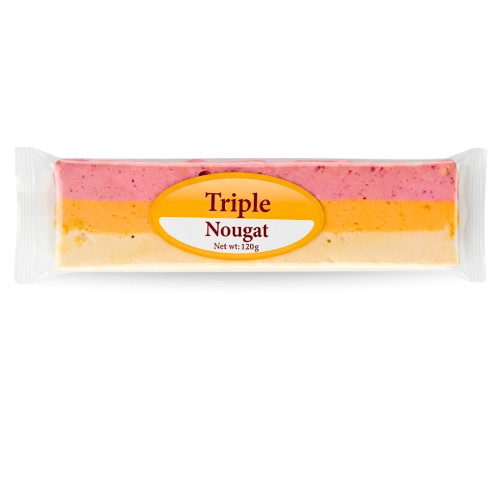 Triple Flavour Nougat Bar 24x120g