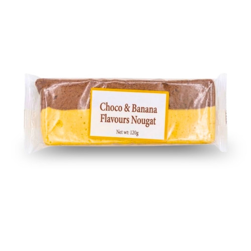 Choc & Banana Nougat Bar 24x120g