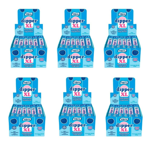 Vidal Dipper XL Blue Raspberry Case 6 x 100pcs