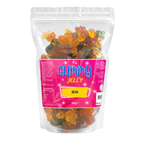 Gummy Jelly Bears Pouch 1kg