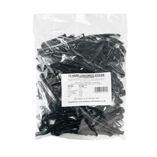 Ccl Hard Liquorice Sticks 75Pc