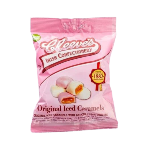 Cleeves Iced Caramel Bags 12x110g