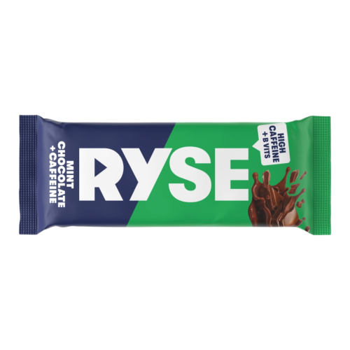 RYSE Mint Chocolate Caffeine Bars 24x26g