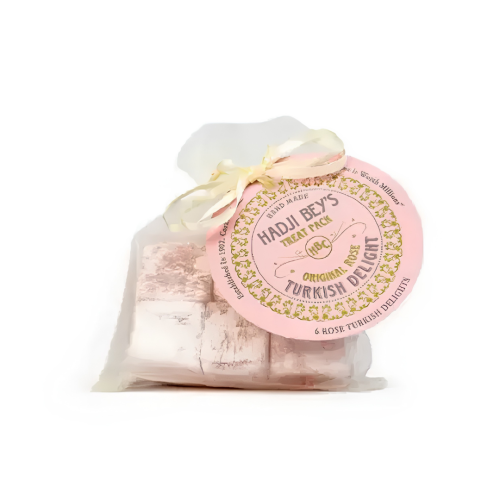 Hadji Bey's Original Rose Turkish Deight Treat Pack 24x90g