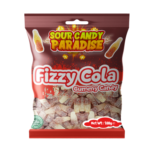 DISCONTINUED Candy Paradise Fizzy Cola 12x100g
