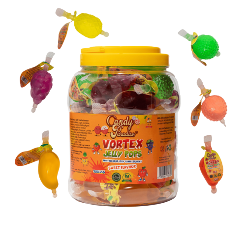 Sweet Jelly Pops Jar 
