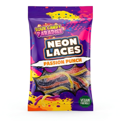 Candy Paradise Neon Passion Punch Laces 12x130g