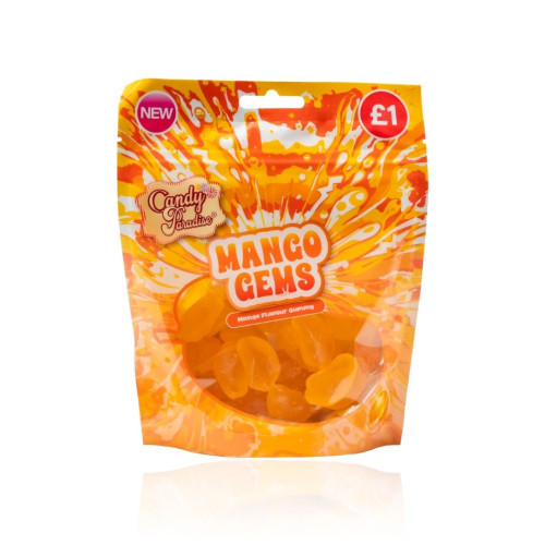 Candy Paradise Mango Gems Pouch 10x130g PMP &Acirc;&pound;1