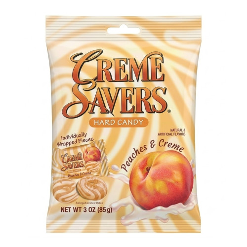 Creme Savers Peaches and Creme 12x85g
